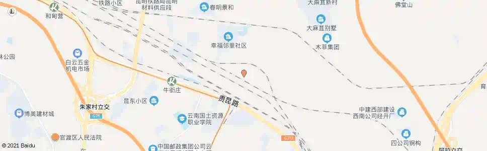 昆明电教楼_公交站地图_昆明公交_妙搜公交查询2025