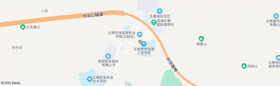 昆明花渔沟中段_公交站地图_昆明公交_妙搜公交查询2025