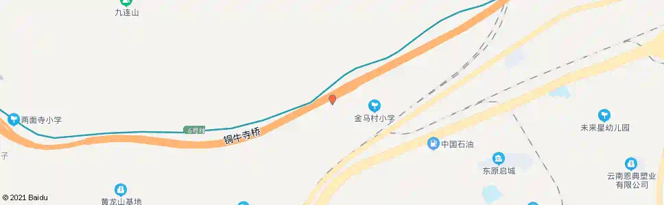 昆明金马后村_公交站地图_昆明公交_妙搜公交查询2025