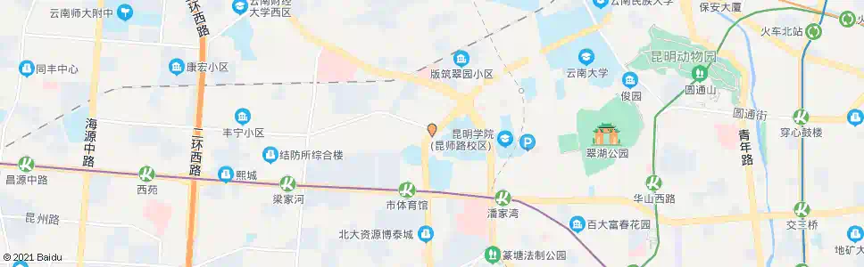 昆明茭菱路口环城西路_公交站地图_昆明公交_妙搜公交查询2025