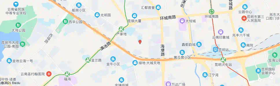 昆明永宁巷口云兴路_公交站地图_昆明公交_妙搜公交查询2025