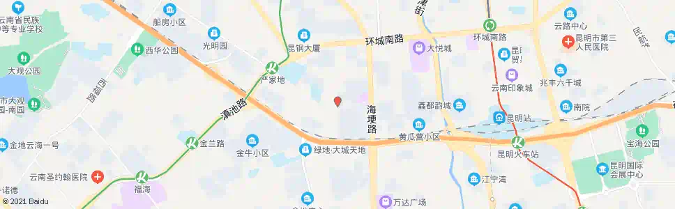 昆明永昌小区(华昌路)_公交站地图_昆明公交_妙搜公交查询2025