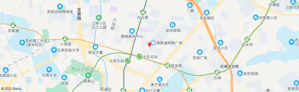 昆明联盟路口万宏路_公交站地图_昆明公交_妙搜公交查询2025