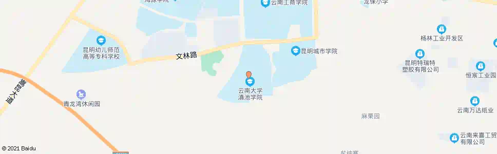 昆明学生活动中心西门_公交站地图_昆明公交_妙搜公交查询2025