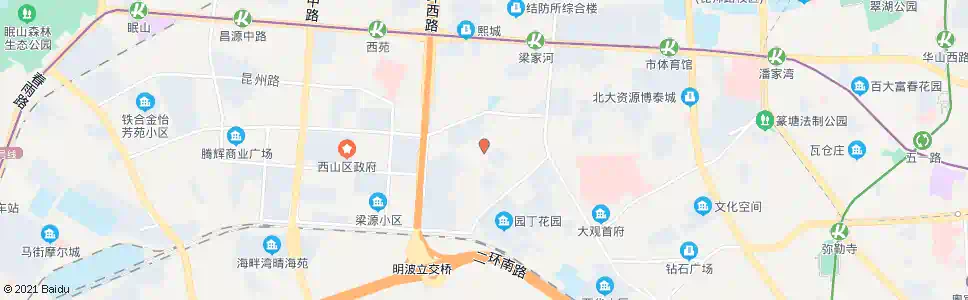 昆明近华浦路_公交站地图_昆明公交_妙搜公交查询2025
