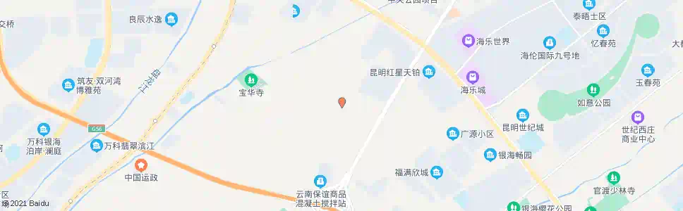 昆明下四甲_公交站地图_昆明公交_妙搜公交查询2025