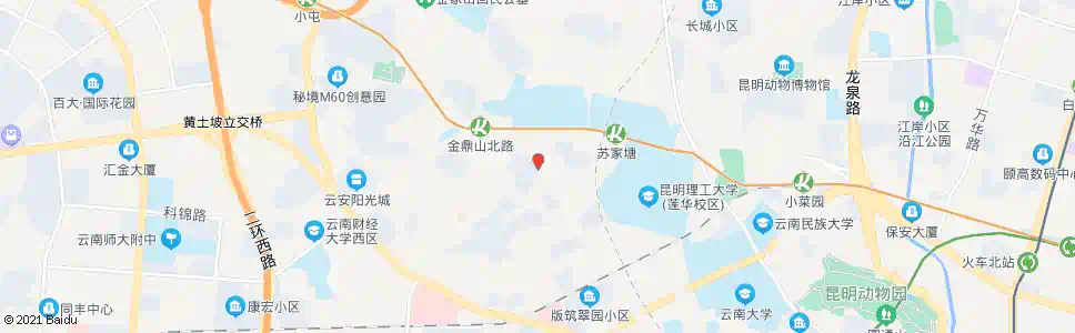 昆明虹山东路(锦绣庄园)_公交站地图_昆明公交_妙搜公交查询2025