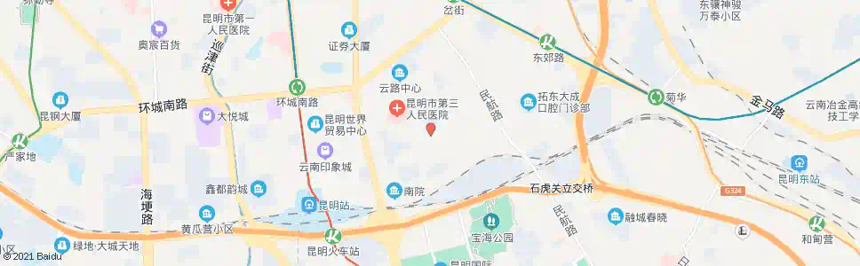 昆明吴井路_公交站地图_昆明公交_妙搜公交查询2025