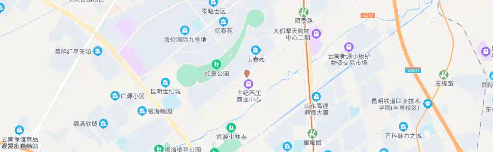 昆明如意西路口珥季路_公交站地图_昆明公交_妙搜公交查询2025