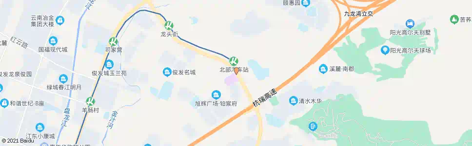 昆明沣源路中段_公交站地图_昆明公交_妙搜公交查询2025