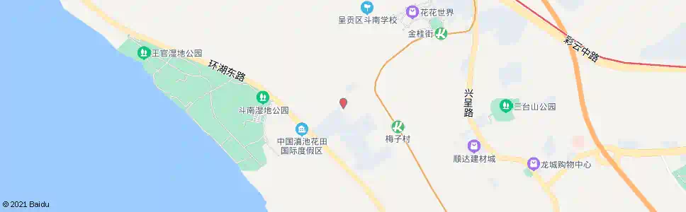 昆明斗南3号站_公交站地图_昆明公交_妙搜公交查询2025