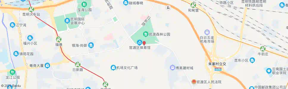 昆明关景路_公交站地图_昆明公交_妙搜公交查询2025