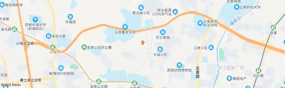 昆明教场中路口_公交站地图_昆明公交_妙搜公交查询2025