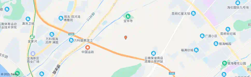 昆明上五甲_公交站地图_昆明公交_妙搜公交查询2025