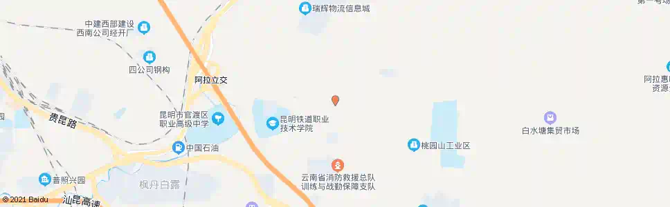 昆明公家村口_公交站地图_昆明公交_妙搜公交查询2025