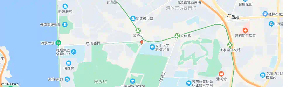 昆明红塔东路口(滇池路_公交站地图_昆明公交_妙搜公交查询2025