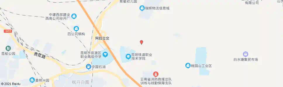 昆明小石坝下段_公交站地图_昆明公交_妙搜公交查询2025