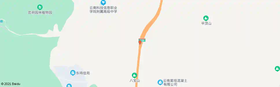 昆明三农场(金瓦路)_公交站地图_昆明公交_妙搜公交查询2025