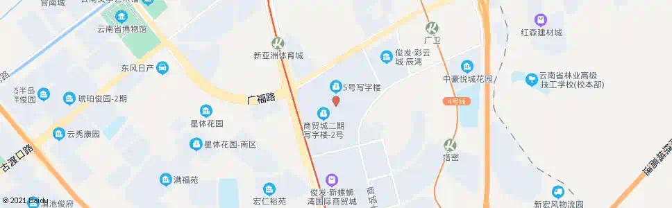 昆明新螺蛳湾国际商贸城二期_公交站地图_昆明公交_妙搜公交查询2025