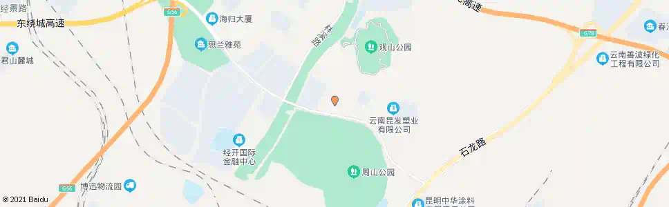 昆明经济技术开发区_公交站地图_昆明公交_妙搜公交查询2025