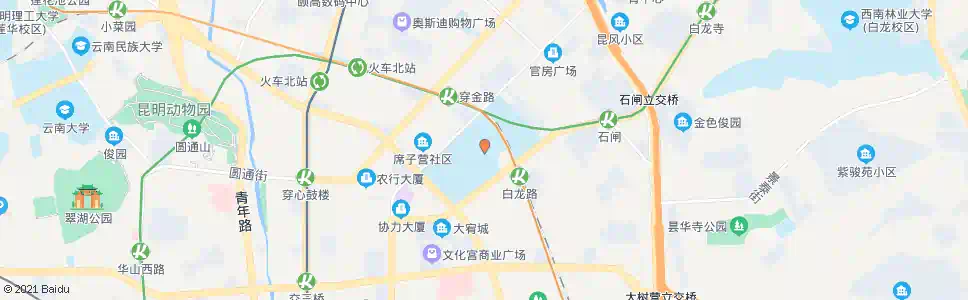 昆明理工大学新迎区_公交站地图_昆明公交_妙搜公交查询2025