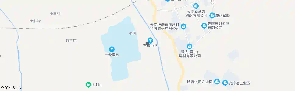 昆明石碑村(兴呈路)_公交站地图_昆明公交_妙搜公交查询2025