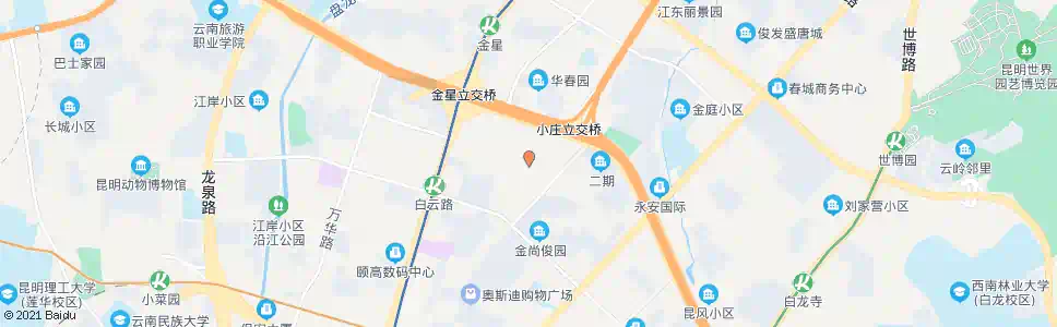 昆明金江路_公交站地图_昆明公交_妙搜公交查询2025