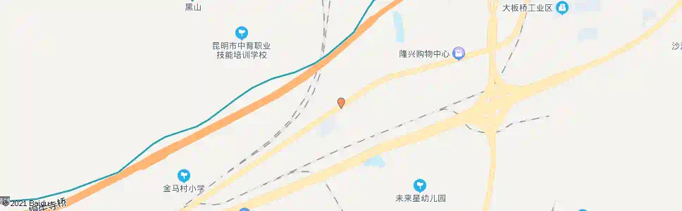 昆明阿依村_公交站地图_昆明公交_妙搜公交查询2025