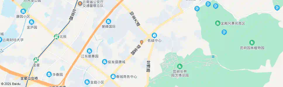 昆明煤机新村_公交站地图_昆明公交_妙搜公交查询2025
