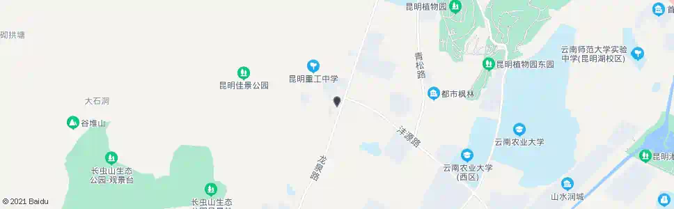 昆明蓝龙潭车场_公交站地图_昆明公交_妙搜公交查询2025