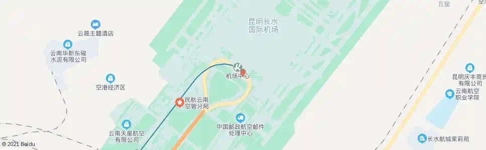 昆明长水国际机场(航站楼B1层)_公交站地图_昆明公交_妙搜公交查询2025