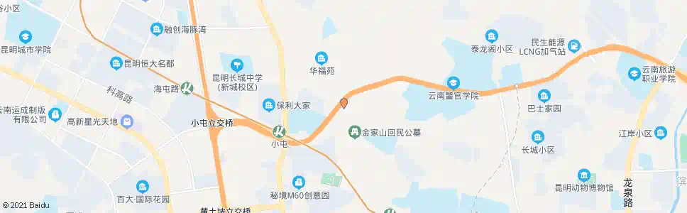 昆明羊仙坡北路口_公交站地图_昆明公交_妙搜公交查询2025