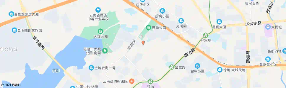 昆明船房村五社_公交站地图_昆明公交_妙搜公交查询2025