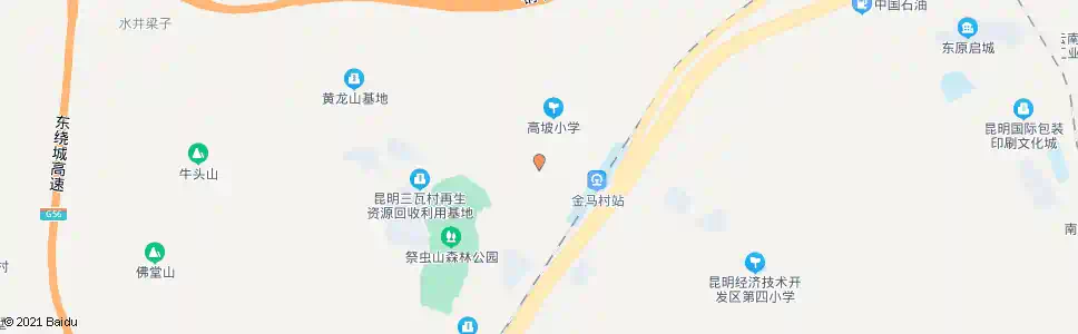 昆明三瓦村_公交站地图_昆明公交_妙搜公交查询2025