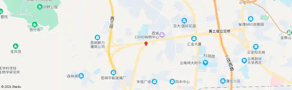 昆明七公里(昆瑞公路)_公交站地图_昆明公交_妙搜公交查询2025