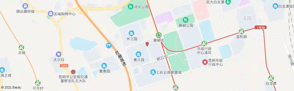 昆明谊康北路_公交站地图_昆明公交_妙搜公交查询2025