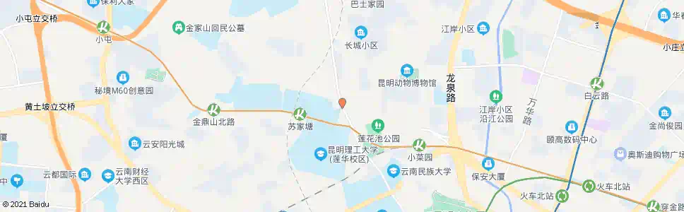 昆明教场西路口教场中路_公交站地图_昆明公交_妙搜公交查询2025