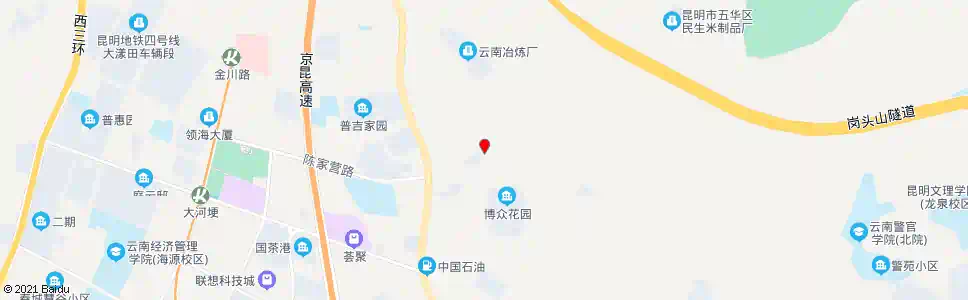昆明冶炼厂_公交站地图_昆明公交_妙搜公交查询2025