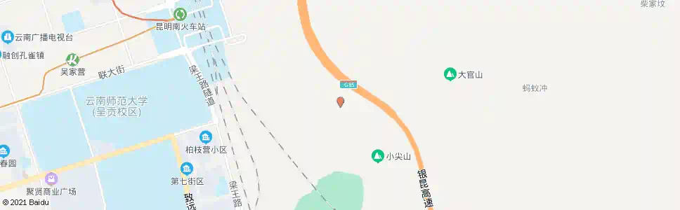 昆明段家营_公交站地图_昆明公交_妙搜公交查询2025