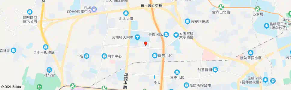 昆明烟草科技园(洪源路)_公交站地图_昆明公交_妙搜公交查询2025