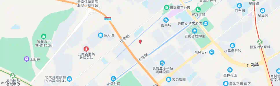 昆明中营_公交站地图_昆明公交_妙搜公交查询2025