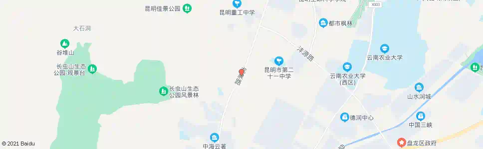 昆明蓝龙潭_公交站地图_昆明公交_妙搜公交查询2025