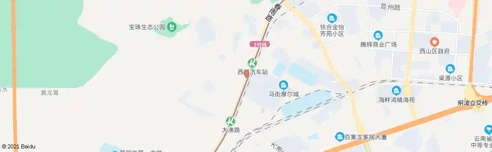 昆明昆明电机厂生活区_公交站地图_昆明公交_妙搜公交查询2025