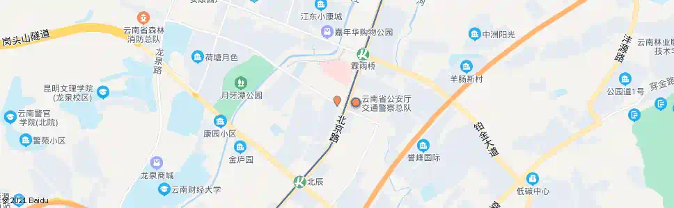 昆明江东四季园_公交站地图_昆明公交_妙搜公交查询2025