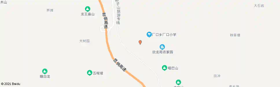昆明高村岔路口_公交站地图_昆明公交_妙搜公交查询2025