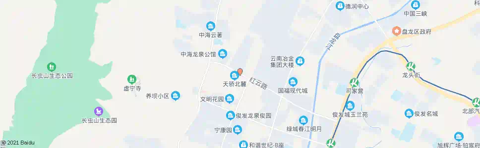 昆明红锦路口红云路_公交站地图_昆明公交_妙搜公交查询2025