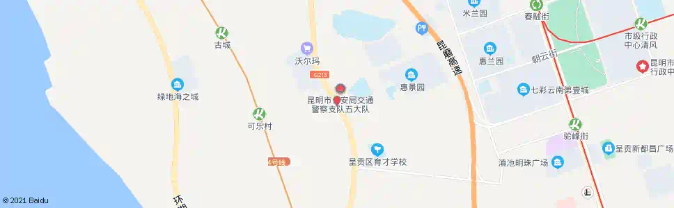 昆明下可乐村口_公交站地图_昆明公交_妙搜公交查询2025
