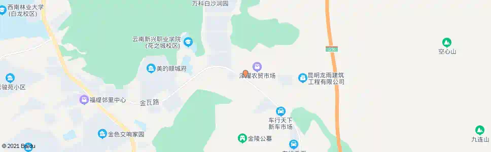 昆明青龙村_公交站地图_昆明公交_妙搜公交查询2025