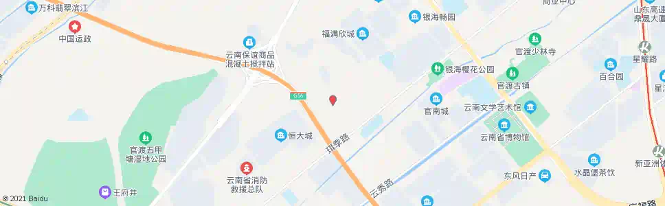 昆明后所村口_公交站地图_昆明公交_妙搜公交查询2025