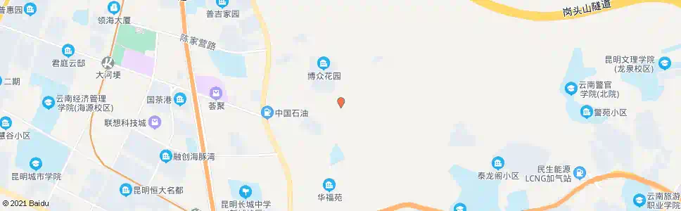 昆明道生路中段_公交站地图_昆明公交_妙搜公交查询2025